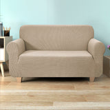 Artiss Stretchable 2-Seater Sofa Cover Protector in Sand