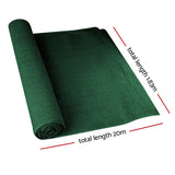 Premium Green Shade Sail - 1.83m x 20m Heavy-Duty UV-Protected Mesh for Optimal Plant Care and Greenhouse Use