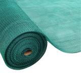 Instahut 3.66m x 10m Green UV-Resistant Shade Fabric for Gardens and Greenhouses - Front View