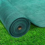 Instahut 3.66m x 10m Green UV-Resistant Shade Fabric for Gardens and Greenhouses