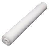 50% UV-Protection Garden Shade Cloth Roll - 3.66m x 10m White Knitted Fabric - Top-Down View