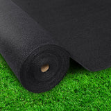 Premium 70% UV Resistant Shade Cloth Roll for Greenhouses and Gardens - 3.66x10m Black - Close-Up Angle