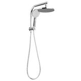 Cefito Premium 9'' Chrome Rainfall Shower System with Handheld High Pressure and Brass Diverter