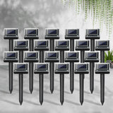 20-Pack Solar Ultrasonic Snake Deterrents with Advanced Pulsing Technology