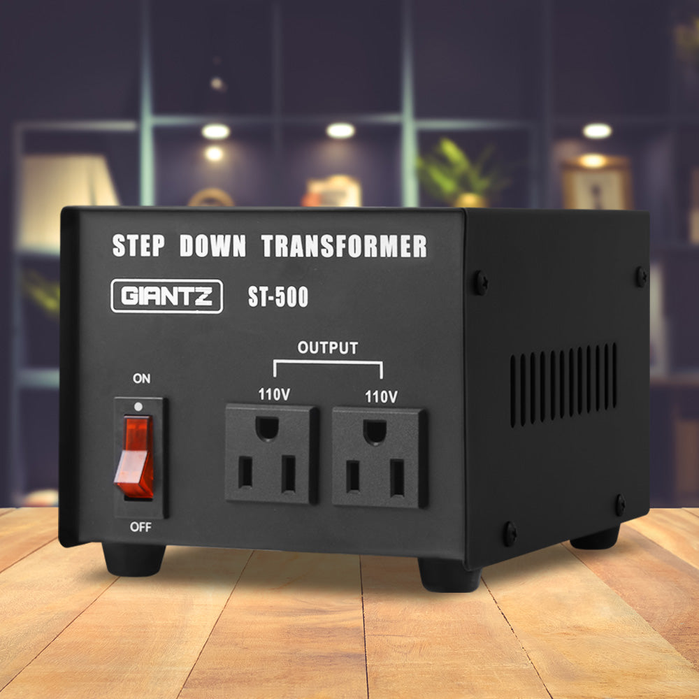 Giantz 500W Step-Down Transformer for 240V to 110V Conversion