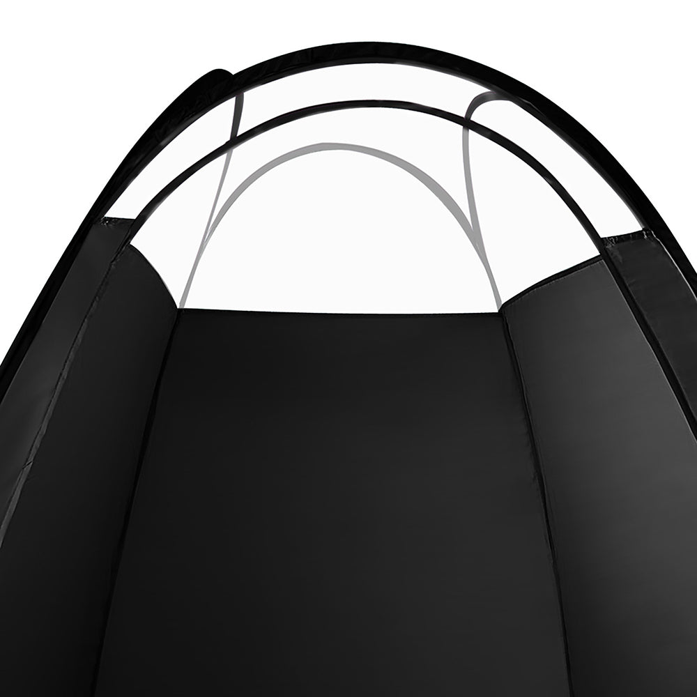 Professional Black Pop-Up Spray Tan Tent