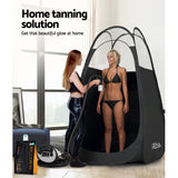 Professional Black Pop-Up Spray Tan Tent