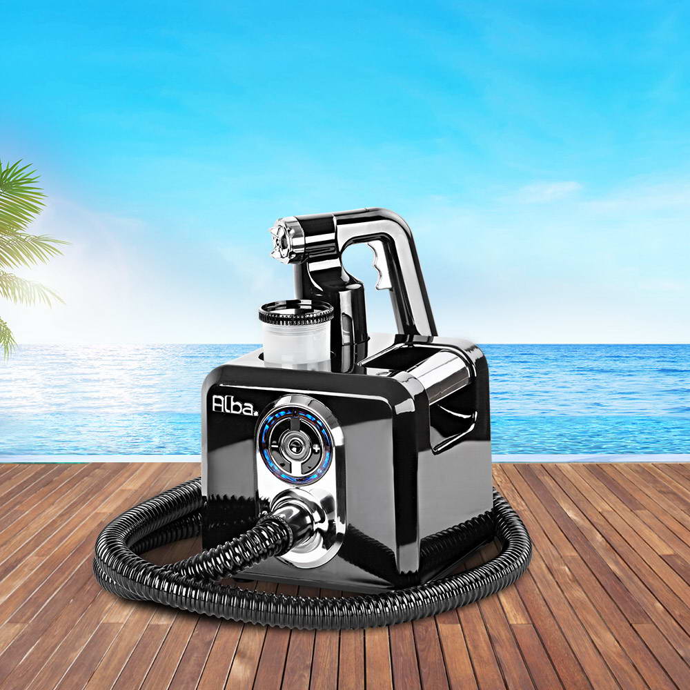 Elite Black Spray Tan Machine with Advanced Gun Technology