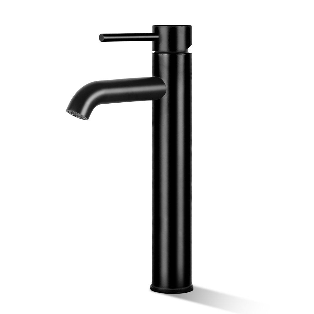 Cefito Modern Black Bathroom Mixer Faucet with Leak-Free Ceramic Cartridge