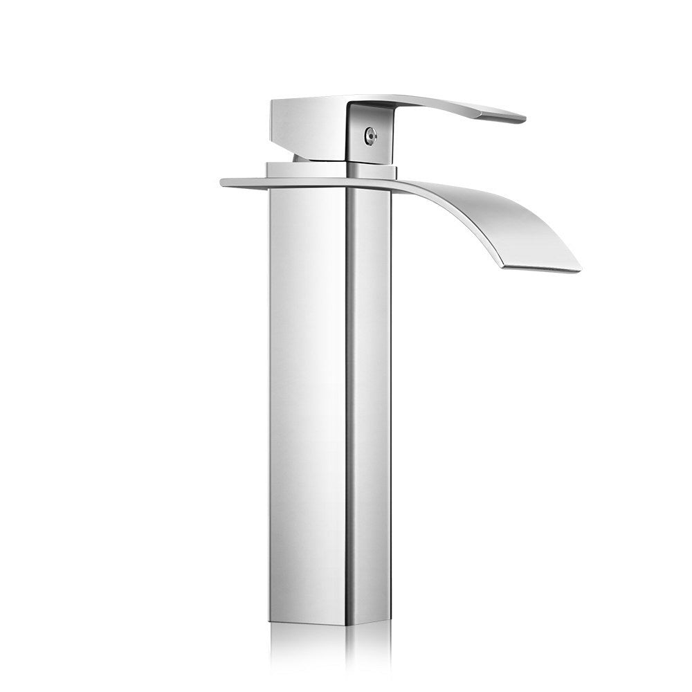 Sleek Chrome Bathroom Basin Mixer Tap by Cefito