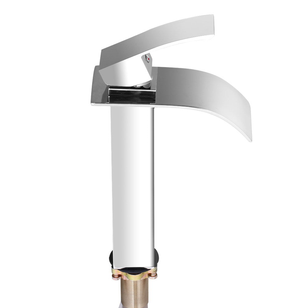 Sleek Chrome Bathroom Basin Mixer Tap by Cefito