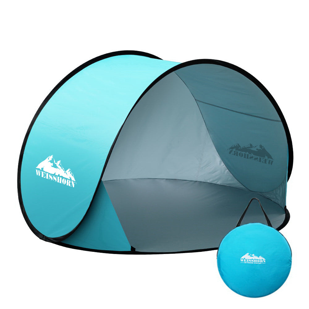 Weisshorn Instant Pop-Up Beach and Camping Tent - Portable Sun Shade Shelter for 3 Personen