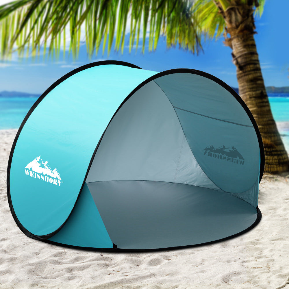 Weisshorn Instant Pop-Up Beach and Camping Tent - Portable Sun Shade Shelter for 3 Personen