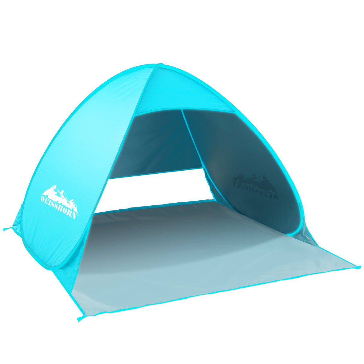 Weisshorn Instant Pop-Up 3-Person Beach Tent - UV & Water-Resistant Camping Shelter