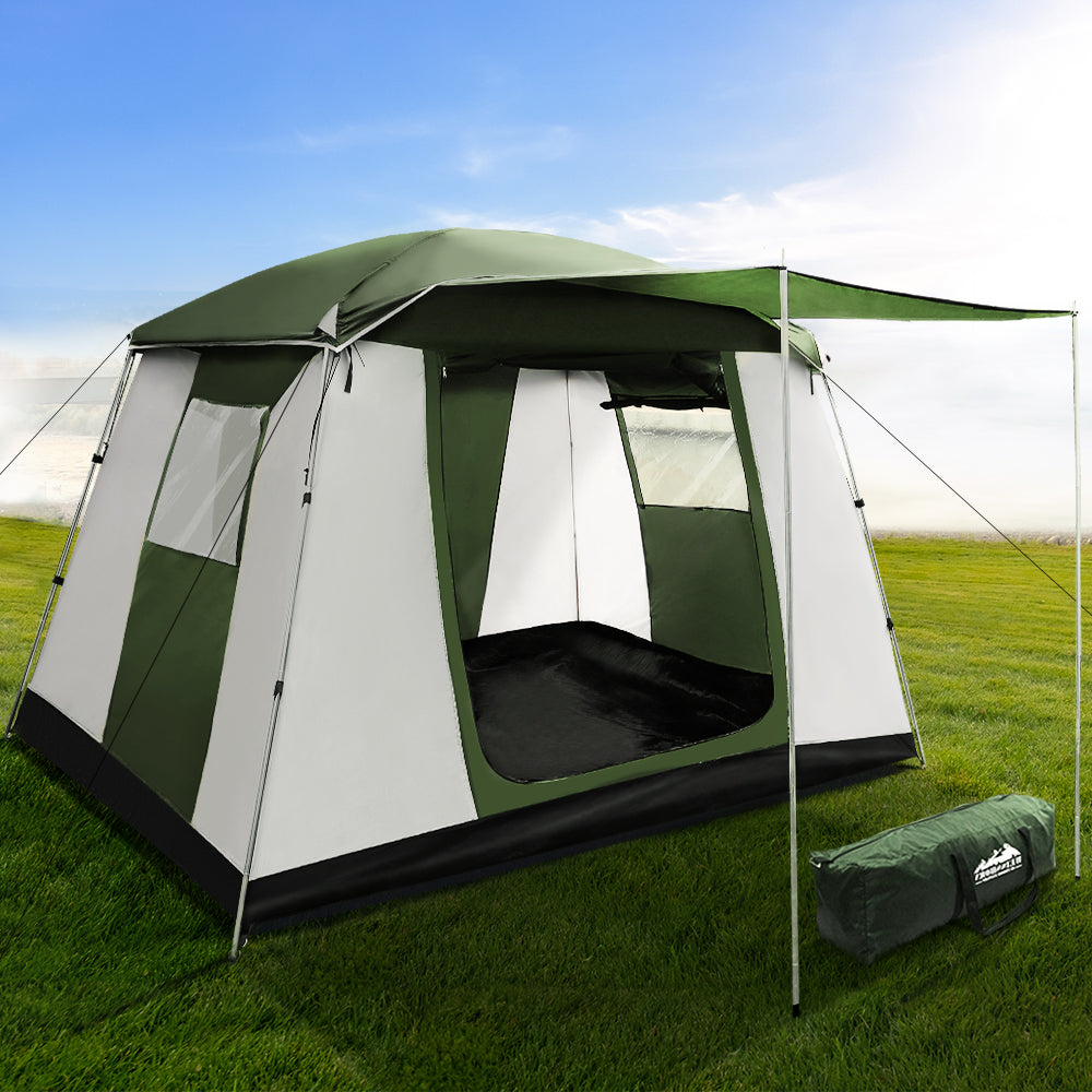 Weisshorn 6-Person Family Camping Dome Tent with Weatherproof Design