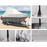 Premium Waterproof Boat Cover for 21-23ft Vessels