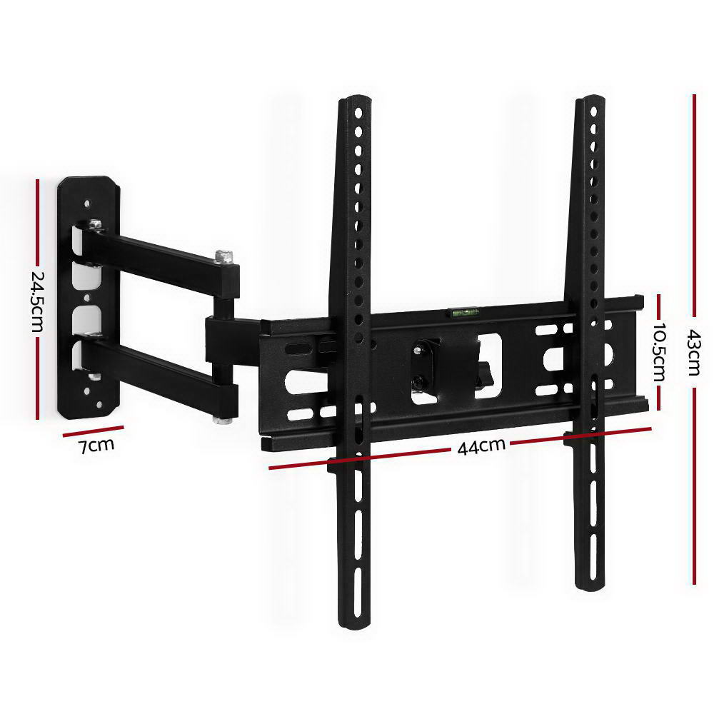 Artiss Full Motion TV Wall Mount Bracket for 23" to 55" LED LCD Screens - Tilt & Swivel Design