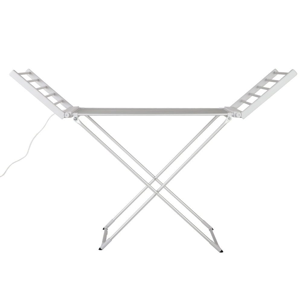 Electric Portable Towel Warmer & Versatile Clothes Drying Rack with 18 Heating Rods