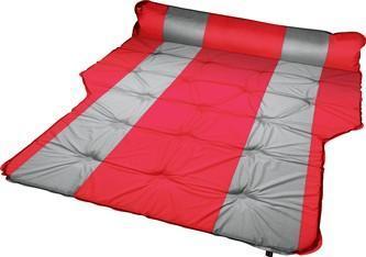 Adventure Ready Self-Inflating Air Bed with Bolsters and Pillow - Red