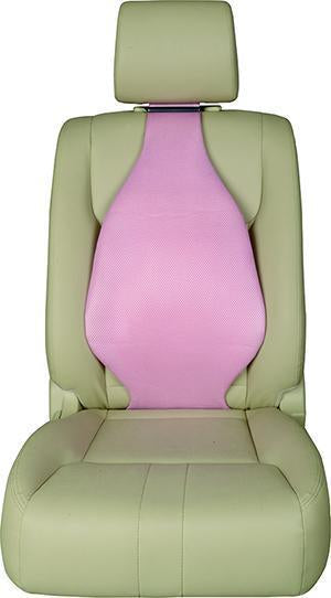 Deluxe Back Support Cushion Set - The Air Seat Duo in Blush Pink