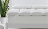 Royal Comfort Duck Feather and Down Mattress Topper 1800GSM Pillowtop Underlay White King Single