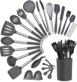 Complete 20-Piece BPA-Free Silicone Kitchen Utensil Collection