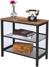 Industrial 2-Tier Shoe Storage Bench with Magazine Sling