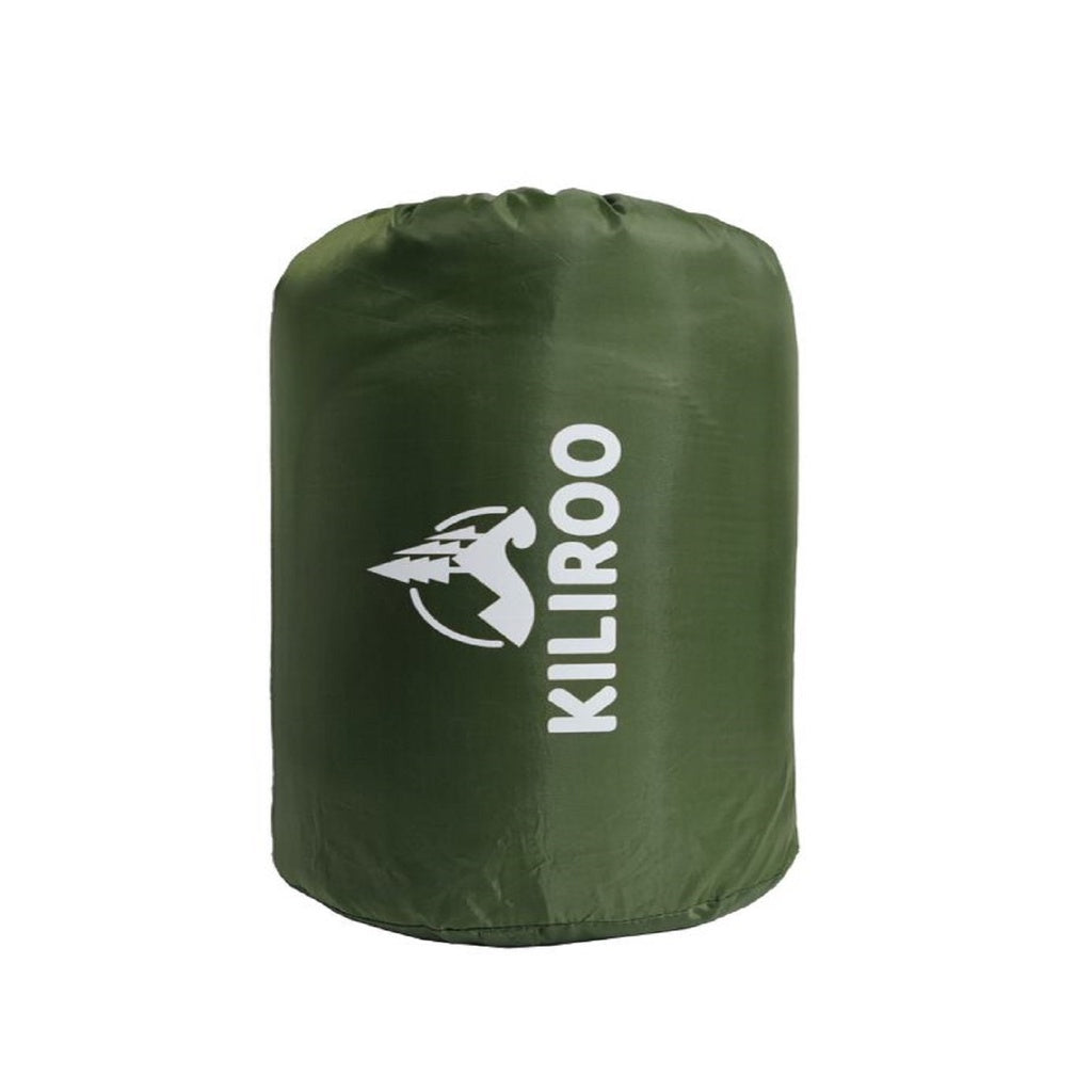 KILIROO Cold Weather Sleeping Bag - 500GSM Army Green