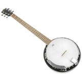 Karrera 6-String Professional Resonator Banjo - Elegant Black Finish