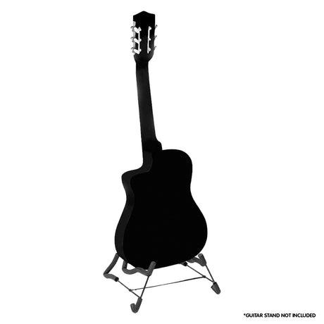 Karrera Kids' Black Acoustic Guitar - Perfect for Learning and Performance