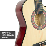 Karrera Kids Cutaway Acoustic Guitar - Natural Finish