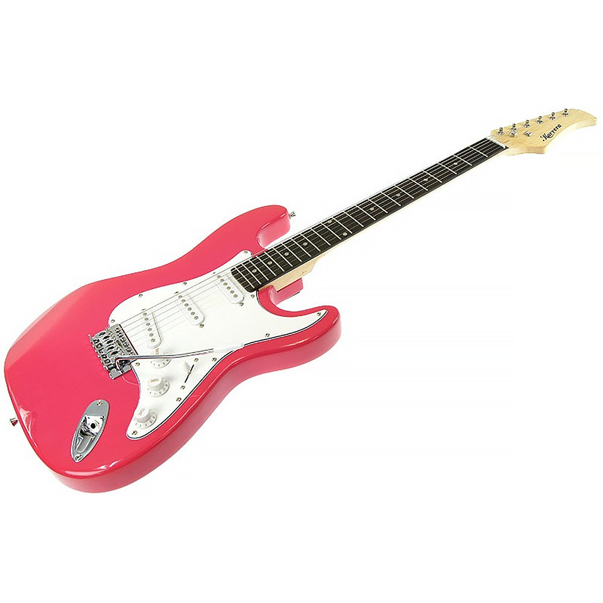 Karrera 39-Inch Electric Guitar - Vibrant Pink Edition