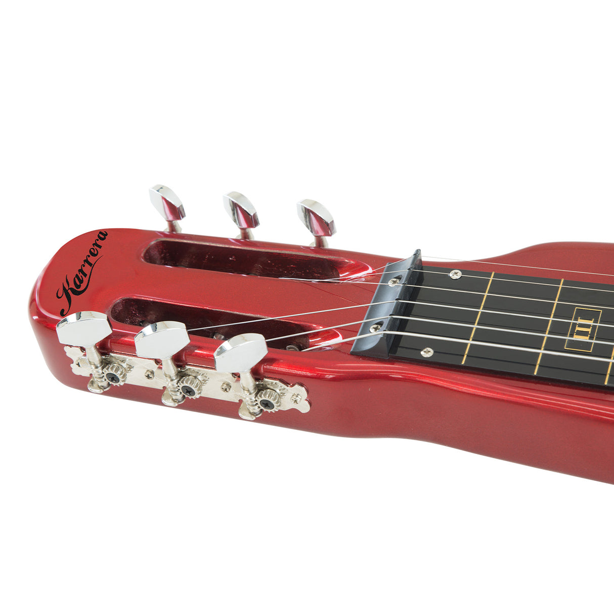 Karrera Metallic Red 6-String Electric Lap Steel Guitar