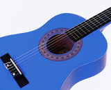 Karrera 34" Acoustic Guitar for Kids - Blue