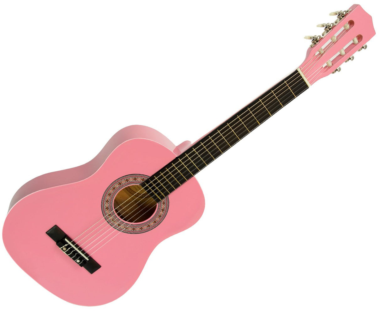 Karrera 34" Kids Acoustic Guitar - Pink Edition