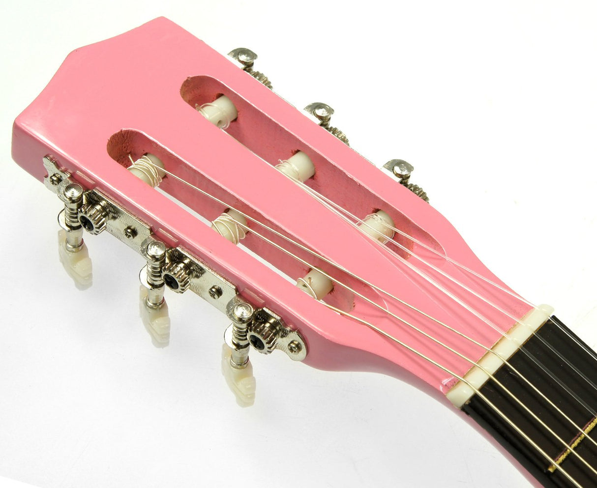 Karrera 34" Kids Acoustic Guitar - Pink Edition