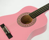 Karrera 34" Kids Acoustic Guitar - Pink Edition