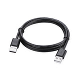 UGREEN 1M USB 2.0 A Male to Male Cable - Black (Model 10309)