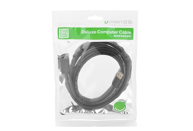 UGREEN 1m USB 3.0 Male to Female Extension Cable - Black (10368)