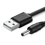 UGREEN 1m USB 2.0 to DC 3.5mm Male/Female Power Cable (Black) 10376