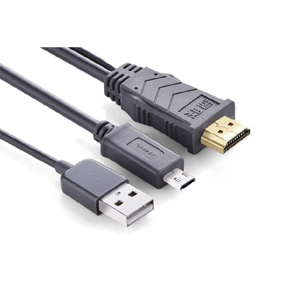 UGREEN 2M MHL Micro USB 11 Pin to HDMI Cable Adapter (20139)