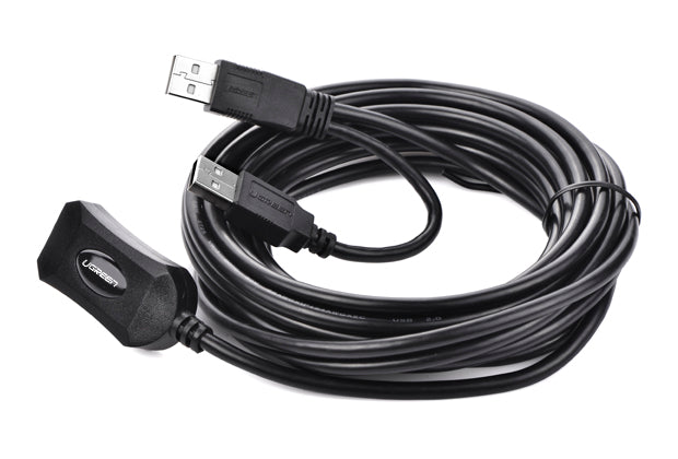 UGREEN 5M USB 2.0 Active Extension Cable with Power Support (Model 20213)