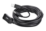 UGREEN 10M USB 2.0 Active Extension Cable with 5M Power Supply