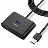 UGREEN 4-Port USB 3.0 Hub - 50CM Black (Model 20290)