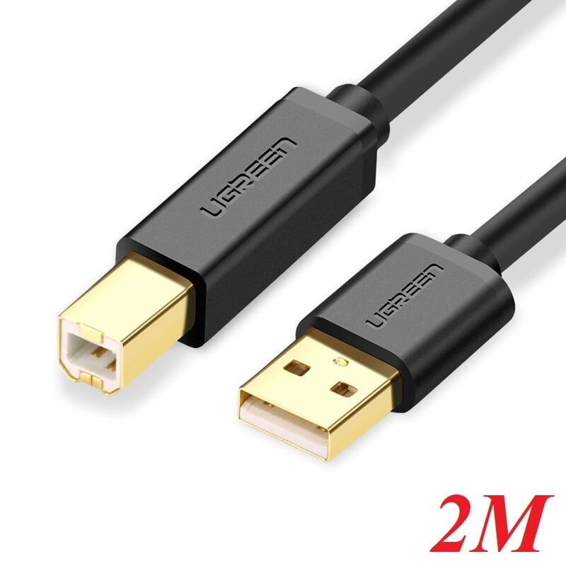 UGREEN 20847 2M USB 2.0 A to B Printer Cable for High-Speed Data Transfer