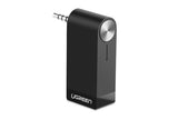 UGREEN Bluetooth 4.1 Wireless Audio Receiver Adapter with Mic & Battery - Black