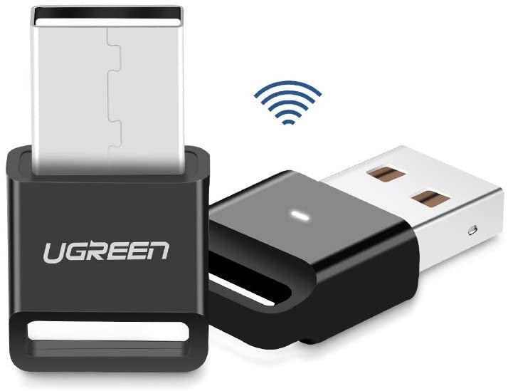 UGREEN Bluetooth 4.0 USB Adapter - Compact Wireless Transmitter/Receiver