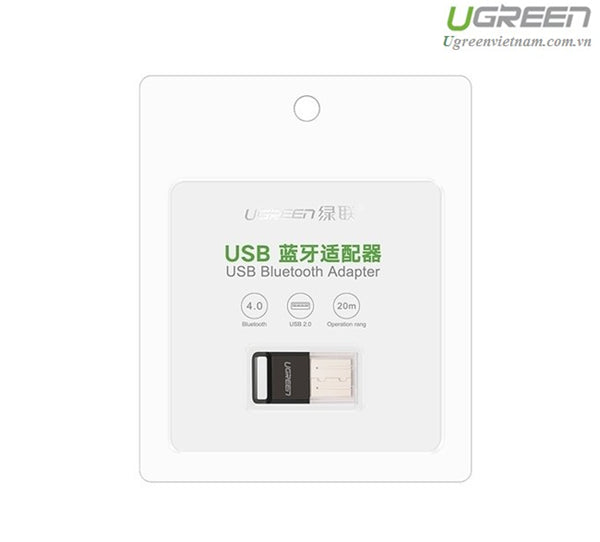 UGREEN Bluetooth 4.0 USB Adapter - Compact Wireless Transmitter/Receiver