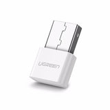 UGREEN Bluetooth 4.0 USB Adapter - Wireless Connectivity for PCs (White)