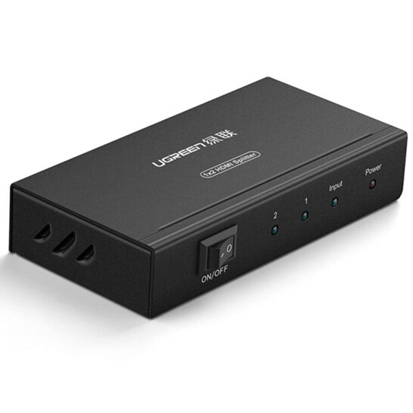 UGREEN 1x2 HDMI Splitter Amplifier - Black (Model 40201)